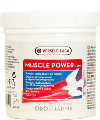 Aminoacidos Para Aves MUSCLE POWER CAPS OROPHARMA VERSELE LAGA 150 Capsulas