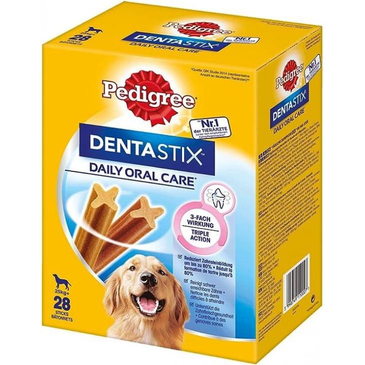 PEDIGREE DENTASTIX SNACKS Dentales para perros Grandes (28uds)