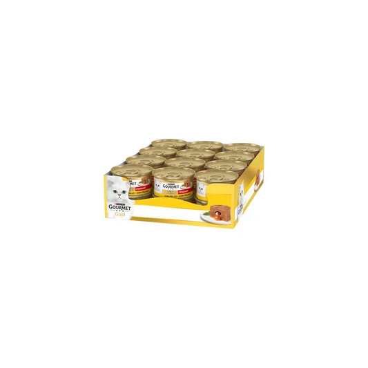 GOURMET GOLD FONDANT POLLO PACK AHORRO 24X85gr